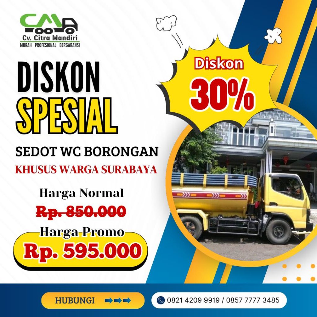Sedot WC Murah Surabaya