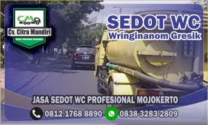 Sedot WC Wringinanom Gresik