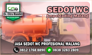 Sedot WC Ampelgading Malang