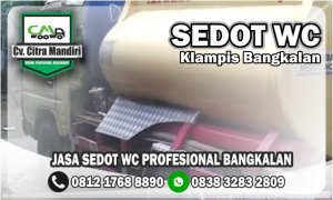 Sedot WC Klampis Bangkalan