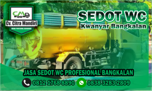 Sedot WC Kwanyar Bangkalan