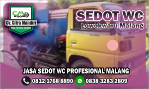 Sedot WC Lowokwaru Malang