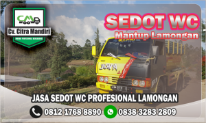 Sedot WC Mantup Lamongan