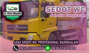 Sedot WC Sepulu Bangkalan