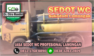 Sedot WC Sukodadi Lamongan