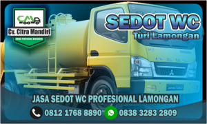 Sedot WC Turi Lamongan