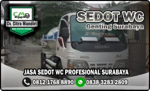 Sedot WC Genting Surabaya