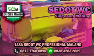 Sedot WC Singosari Malang