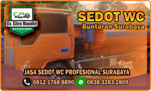 Sedot WC Buntaran Surabaya