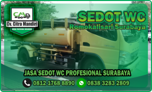Sedot WC Romokalisari Surabaya