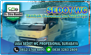 Sedot WC Tambak Osowilangun Surabaya