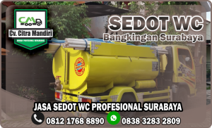 Sedot WC Bangkingan Surabaya
