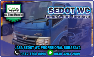 Sedot WC Sumur Welut Surabaya