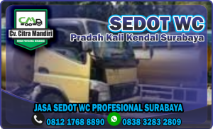 Sedot WC Pradah Kali Kendal Surabaya