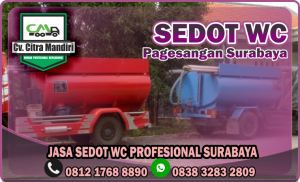 Sedot WC Pagesangan Surabaya