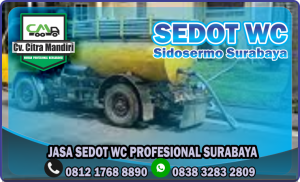 Sedot WC Sidosermo Surabaya