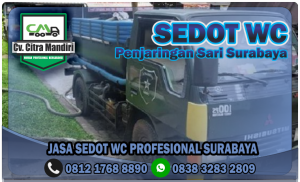 Sedot WC Penjaringan Sari Surabaya