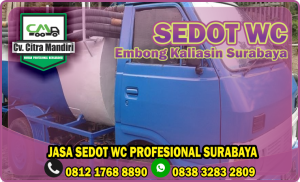 Sedot WC Embong Kaliasin Surabaya