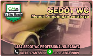 Sedot WC Menur Pumpungan Surabaya