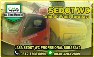 Sedot WC Tambak Wedi Surabaya