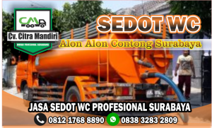 Sedot WC Alon Alon Contong Surabaya