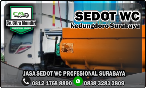 Sedot WC Kedungdoro Surabaya