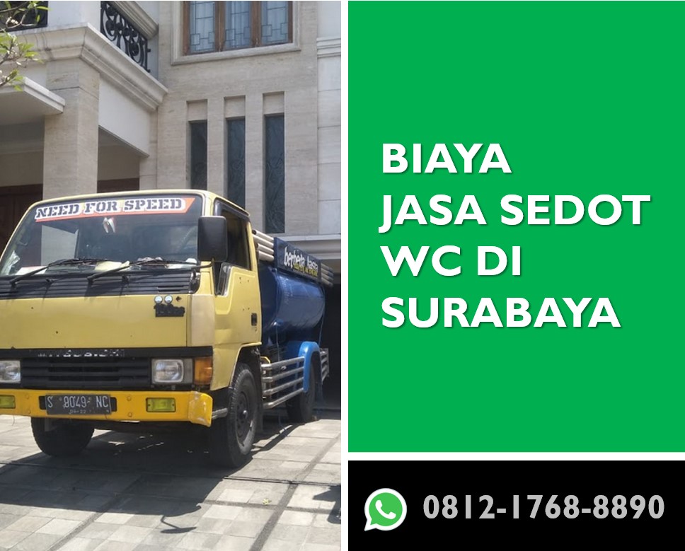 Biaya Jasa Sedot WC di Surabaya