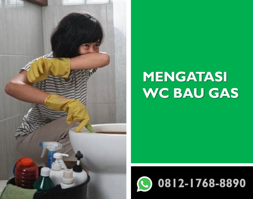 Mengatasi WC Bau Gas