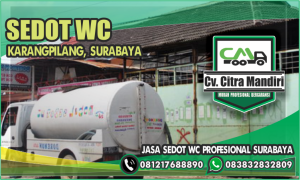 Sedot WC Karangpilang Surabaya