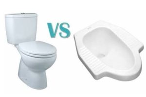 WC jongkok Vs WC duduk